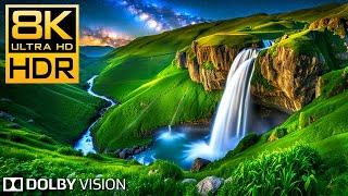 8K VIDEO ULTRA HD - Dolby Vision HDR - Most Spectacular Places on Earth #8K #EARTH #BGM