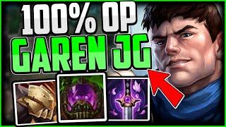 NEW Speed Garen JUNGLE is ACTUALLY OP! | Garen Guide Season 11 + Best Build/Runes League of Legends