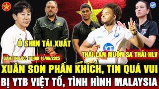 XUÂN SON ĂN MỪNG VỚI NAM ĐỊNH, CHUYÊN GIA GỢI Ý CHO VFF, BÓNG ĐÁ THÁI CHỊU ÁP LỰC, Ô SHIN TÁI XUẤT