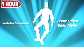 Fortnite Heel Click Breakdown Emote 1 Hour Version! (Brent Faiyaz - Been Away)