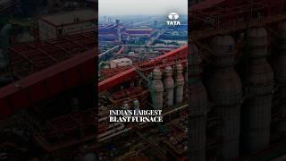 India’s largest blast furnace in Kalinganagar sets new benchmarks. #ThisIsTata #TataSteel