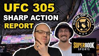 The UFC 305 Sharp Action Report