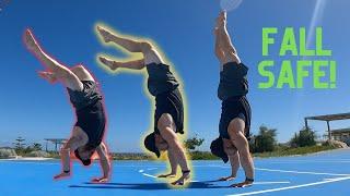 How to Fall or Bail from a Handstand Safely