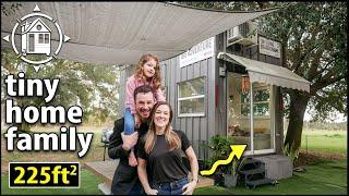 Tiny House family built a 225 sq ft home to travel the world