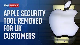 Apple removes advanced data protection for UK customers after government row