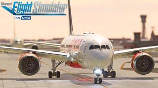 B787-9 Air India | Mumbai - London | Full Flight | MSFS2020