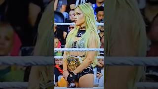 Liv Margan has alot! #livmorgan #championship #dirtydom #raw #wwe #mondaynightraw