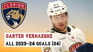 Carter Verhaeghe (#23) All 34 Goals of the 2023-24 NHL Season