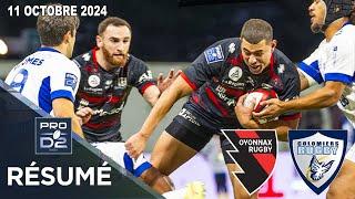 PRO D2 : Résumé partie complète Oyonnax Rugby - Colomiers Rugby : J6 - Saison 2024/2025