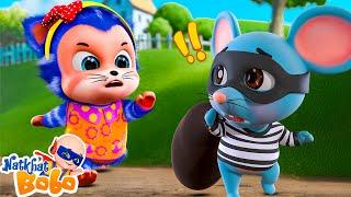 Chuha Chor | Billi Mausi | Do Chuhe The | Popular Hindi Nursery Rhymes & Kids Song - Natkhat Bobo