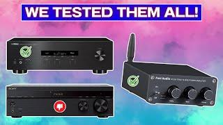 5 Best Stereo Amplifiers 2025 - [Editors' Review]