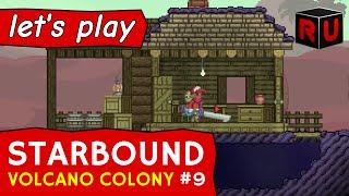 Creepling Villager & other odd tenants! | Let's play Starbound Volcano Colony ep 9