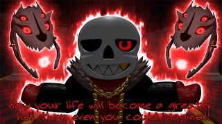 Undertale: Uncontrolled Timelines Underfell Sans All Upgrades Showcase + BONUS GAMEPLAY