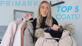 PRIMARK HAUL:  TOP 5 Primark COATS! Autumn / Winter 2021!