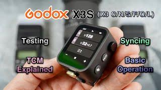 Godox X3S Trigger: Basic Operation, Flash Syncing & TCM Explained