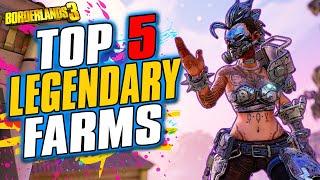 Top 5 *BEST* Legendary Farms in Borderlands 3 | Working in 2024