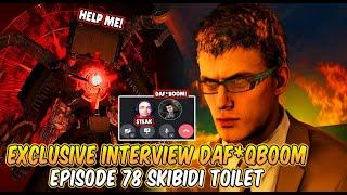 EXCLUSIVE INTERVIEW DAF*QBOOM DENGAN STEAK MEMBAHAS EPISODE 78 & SEASON 25 SKIBIDI TOILET!