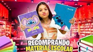 ️ Novas Compras de Material Escolar 2025! | Manu e Família ️