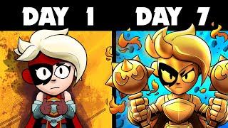 I Spent 7 Days Becoming a Brawl Stars Pro…