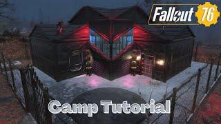 Fallout 76 Camp Tutorial : Enclave Base