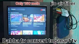 All tv to convert smart tv | dabba tv convert to Smart tv | normal tv to convert to Smart tv | #jio