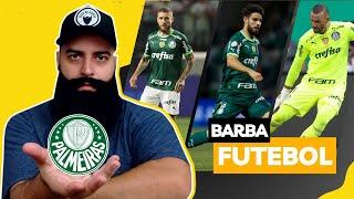 BARBA e FUTEBOL: Análise das Barbas dos Jogadores do Palmeiras - Zé Rafael, Weverton e López