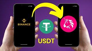 How to transfer USDT from Binance to Uniswap wallet (Step-by-Step) - 2024