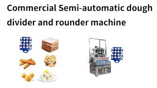 dough divider and rounder machine|dough dividing and rounding machine|Bread Dough Divider Rounder