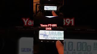 Yaesu FT-891: DNR Effectiveness #hamradio #yaesu #ft-891 #dnr