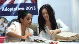 KALKI & PRIYANKA BOSE AT ADOPTATHON 2013