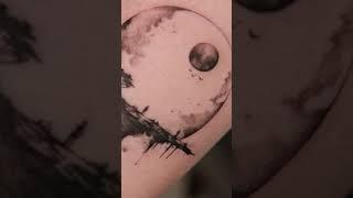 Тату луна | тату на руке #tattoo #татуировка #тату #татупитер #татуспб #art #moon #moonlight #pics