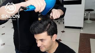 Trendy barber / haircutting / contemporary barber modering barber /