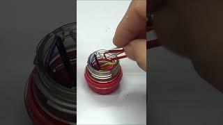 Genius idea with keychains made from plastic bottle caps!Craftinginspiration#shortsvideo