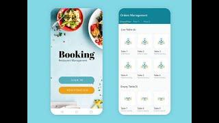 Design Restaurant Management App In Android Studio || full UI ||tech explora