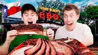 Two Brits try real Texas BBQ for the first time!