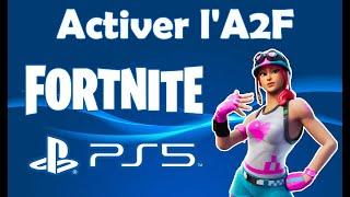 Comment activer l'a2f sur PS5