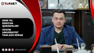 Target | Bekhzod Jalilov | 2000 - YIL QARASHLARI | @TargetEdu