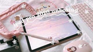  ipad pro 11" (2020) + apple pencil + aliexpress accessories  unboxing