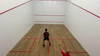 Squash: BSRF Ispahani Tournament 2021 Round 4  - Towheed Feroze vs. Abid Mansur Game 4