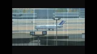 Flight Simulator X Air France Boeing 727 Takeoff