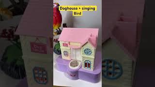 Doghouse + singing electric bird #amazing #amazingfacts #doghouse #coinbank #electric