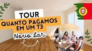 Tour completo no nosso Apartamento Novo | quanto pagamos no T3 em Portugal