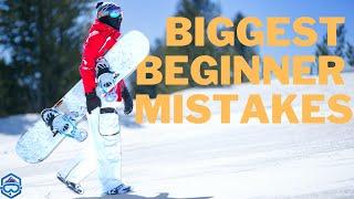 The 5 Biggest Mistakes Beginner Snowboarders Make