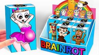 Paper DIYUNBOXING ULTIMATE BALLERINA CAPPUCINA Pregnant MYSTERY BOX! Italian Brainrot Blind Box