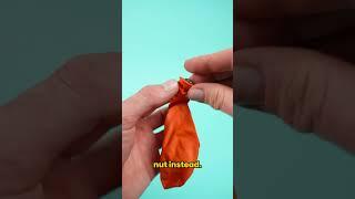 What sound does hex nuts make inside a Balloon?  #physics   #experiment  #shorts