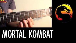 Mortal Kombat Theme - Como tocar no Violão Acoustic Guitar