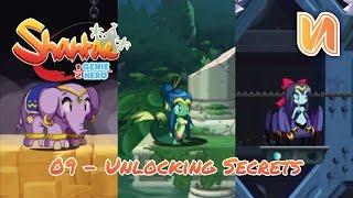 Shantae Half-Genie Hero Ep 09 - Unlocking Secrets (Mermaid, Mouse, Elephant, Spider)