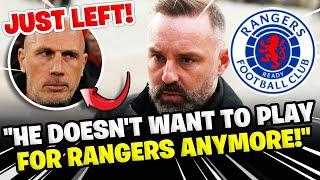  BREAKING NEWS! PLAYER DROPS BOMBSHELL! RANGERS FC NEWS!