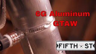How to TIG Weld 6g Aluminum Pipe (GTAW)
