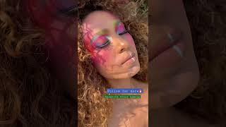 Color Fantasy Make up Creative ideas 2021 #shorts #colormakeup